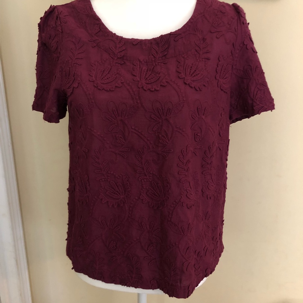 NWT Anthropologie Vanessa Virginia top Size Medium - Picture 1 of 8